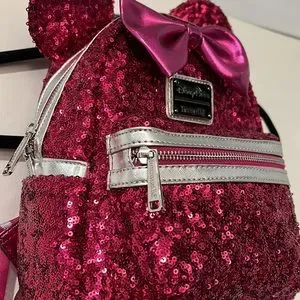 Rare- Loungefly Imagination Pink backpack 76095-1s.jpg main image 2
